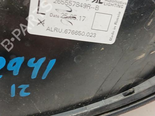Left taillight RENAULT CAPTUR I (J5_, H5_) 1.2 TCe 120 | BP38107962C34 - Image 3