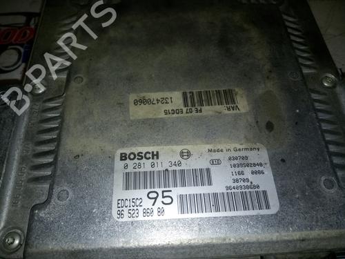 Engine control unit (ECU) CITROËN C5 I (DC_) 2.0 HDi (DCRHZB, DCRHZE) | BP15972481M57 
