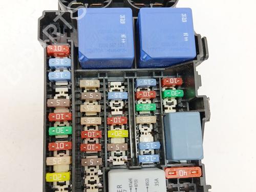 Used Fuse box Fuse box RENAULT MEGANE III Hatchback (BZ0/1_, B3_) 1.5 dCi (BZ09, BZ0D, BZ1W, BZ29, BZ14) (110 hp) 34580247 34580247