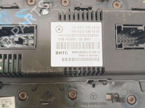 Climate control MERCEDES-BENZ E-CLASS (W212) E 250 CDI / BlueTEC 4-matic (212.082, 212.097) | BP39612731I5 - Image 4