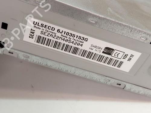 Radio SEAT IBIZA IV (6J5, 6P1) 1.2 TDI | BP29574207E6 