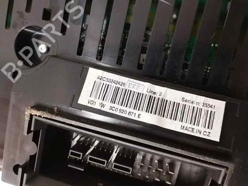 Instrument cluster VW PASSAT B6 (3C2) 2.0 TDI 16V | BP17178920C47 