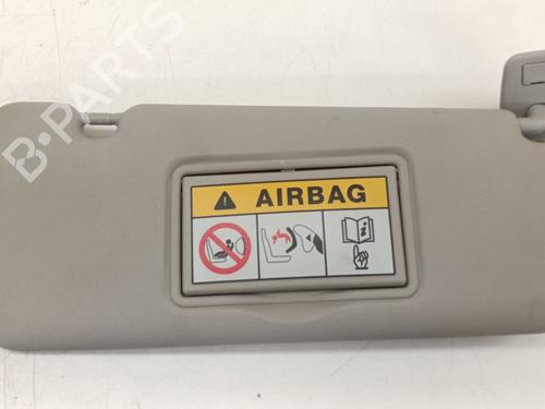 Right sun visor RENAULT CLIO IV (BH_) 1.2 16V (BHA1, BHAK, BHMG, BHMK) | BP37376308I2 - Image 2