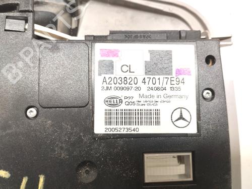 Kabinelys MERCEDES-BENZ C-CLASS Coupe (CL203) C 180 Kompressor (203.746) | BP17732193I8 