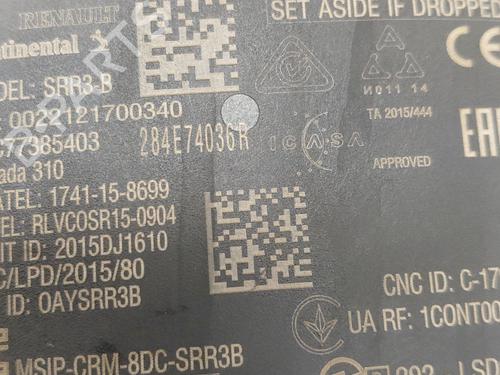 Elektronisk sensor RENAULT MEGANE IV Grandtour (K9A/M/N_) E-TECH 160 (K9NH) | BP31025968M84