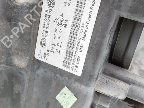 Right headlight VW POLO V (6R1, 6C1) 1.4 TDI | BP30787312C29