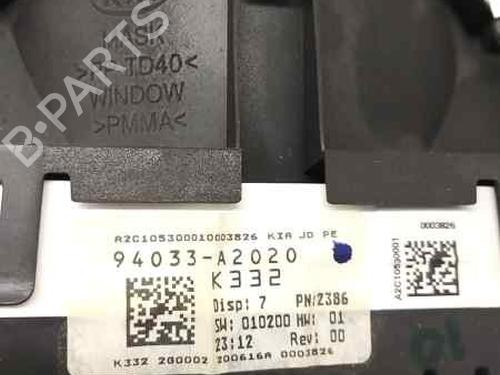 Instrument cluster KIA CEE'D (JD)  | BP20296067C47 