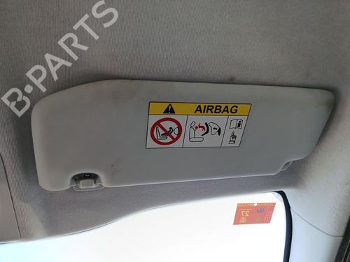 Used Right sun visor Right sun visor PEUGEOT 208 I (CA_, CC_) 1.2 PureTech 82 (82 hp) 35804497 35804497