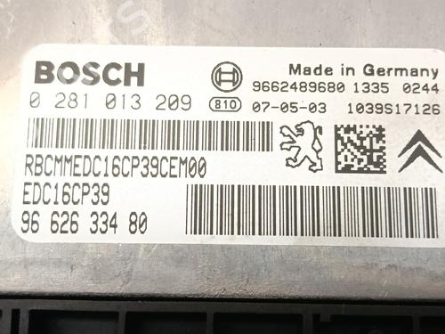 Engine control unit (ECU) PEUGEOT 407 (6D_) 2.2 HDi 170 (6D4HTH) | BP37294834M57 - Image 4
