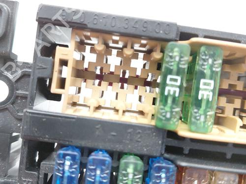Fuse box PORSCHE PANAMERA (970) 3.0 D | BP32505370E1
