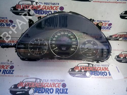 Used Instrument cluster MERCEDES-BENZ E-CLASS (W211) E 270 CDI (211.016) (177 hp) 15971969