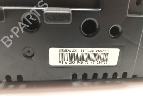 Instrument cluster MERCEDES-BENZ C-CLASS Coupe (CL203)  | BP17732197C47 