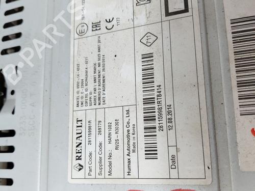 Radio RENAULT CLIO IV (BH_)  | BP24803517E6 
