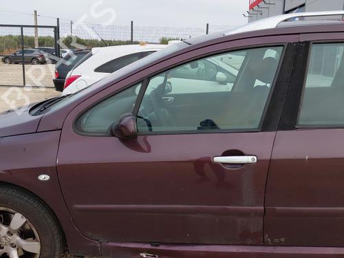 Used Left front door PEUGEOT 307 SW (3H) 1.6 HDI 110 (109 hp) 27693274