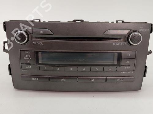 Used Radio TOYOTA AURIS (_E15_) 1.4 D-4D (NDE150_, NDE150R) (90 hp) 29921235