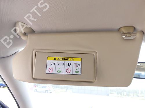 Left sun visor JAGUAR X-TYPE I (X400) 2.0 D | BP33436729I1 - Image 2