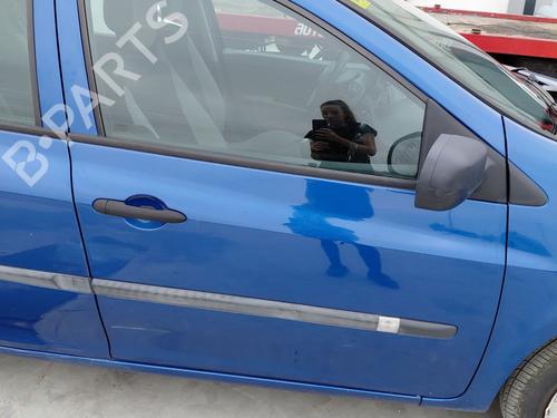 Used Right front door RENAULT CLIO III (BR0/1, CR0/1) 1.2 16V (BR02, BR0J, BR11, CR02, CR0J, CR11) (75 hp) 27340418