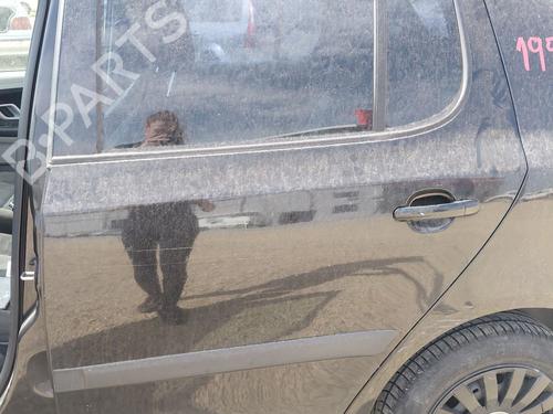 Used Left rear door SKODA FABIA II (542) 1.2 (60 hp) 26884988