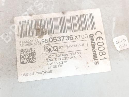 Radio CITROËN C3 II (SC_) 1.4 HDi 70 (SC8HZC, SC8HR0, SC8HP4) | BP33886281E6 - Image 3