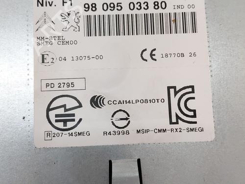 Radio PEUGEOT 208 I (CA_, CC_) 1.2 VTI 82 | BP28291511E6 