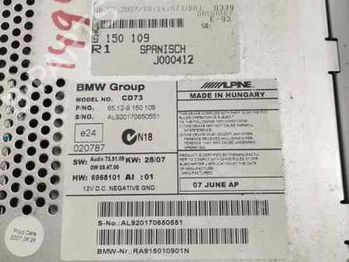Radio BMW 3 Coupe (E92) 320 i | BP21065700E6 
