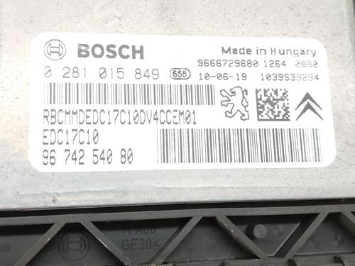 Engine control unit (ECU) PEUGEOT 207 (WA_, WC_) 1.4 HDi | BP31214547M57