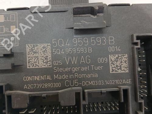 Comfort control module SEAT LEON (5F1) 1.6 TDI | BP37536919M56 - Image 2