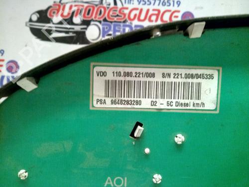 Instrument cluster PEUGEOT 407 (6D_)  | BP25900427C47 