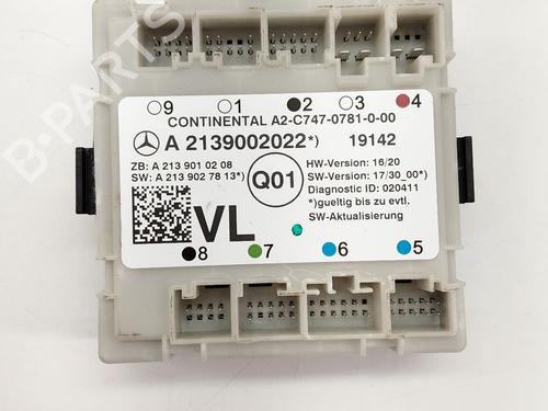 Dør styreenhed MERCEDES-BENZ E-CLASS Convertible (A238) E 200 (238.442) (184 hp) 30625887