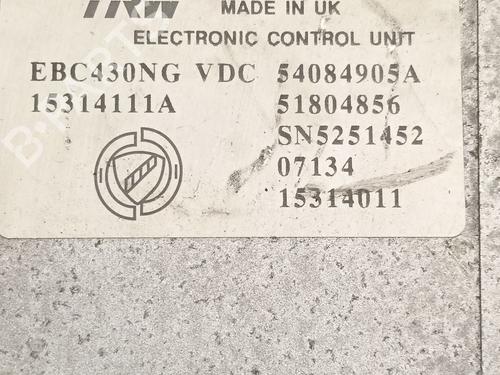 ABS pump ALFA ROMEO 159 (939_) 1.9 JTDM 8V (939AXE1B) | BP36340256M43 - Image 7