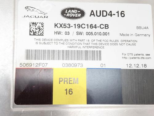 Module électronique JAGUAR I-PACE (X590) EV400 AWD | BP28577258M83