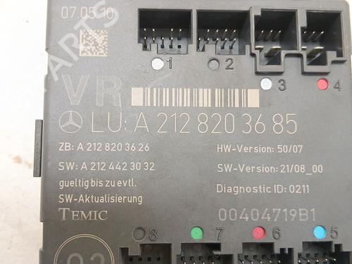 Electronic module MERCEDES-BENZ E-CLASS (W212) E 250 CDI / BlueTEC 4-matic (212.082, 212.097) | BP39721595M83 - Image 2
