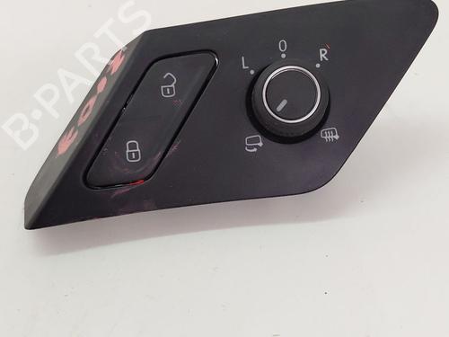 Used Mirror switch VW GOLF VII (5G1, BQ1, BE1, BE2) 1.0 TSI (86 hp) 27838864