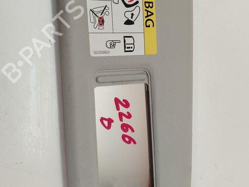 Right sun visor VW POLO V (6R1, 6C1) 1.4 TDI | BP29807952I2