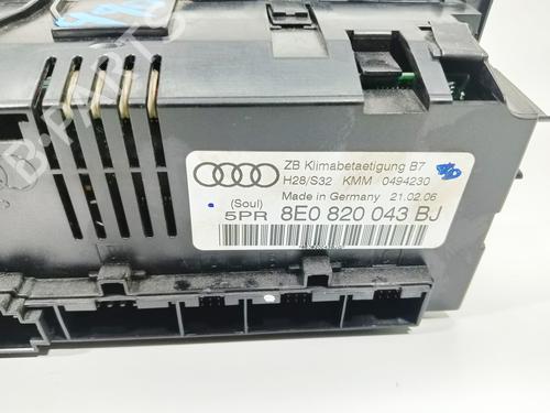 Climate control AUDI A4 B7 (8EC) 2.0 TDI | BP15976481I5 