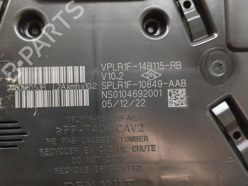 Instrument cluster DACIA SANDERO II TCe 90 LPG (B8M1) | BP24669492C47 