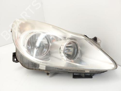 Used Right headlight Right headlight OPEL CORSA D (S07) [2006-2015] 33209450 33209450