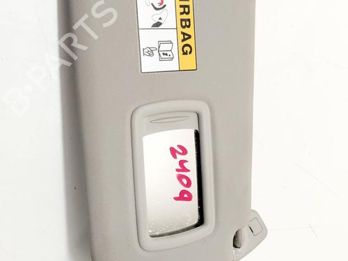 Right sun visor RENAULT SCÉNIC III (JZ0/1_) 1.5 dCi (JZ02, JZ0R) | BP31189820I2