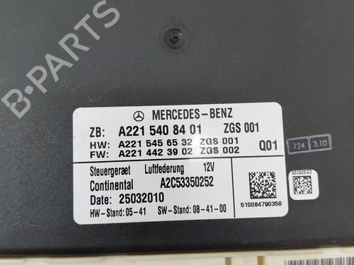 Electronic module MERCEDES-BENZ S-CLASS (W221, V221) S 350 CDI 4-matic (221.080, 221.180) | BP27476678M83 