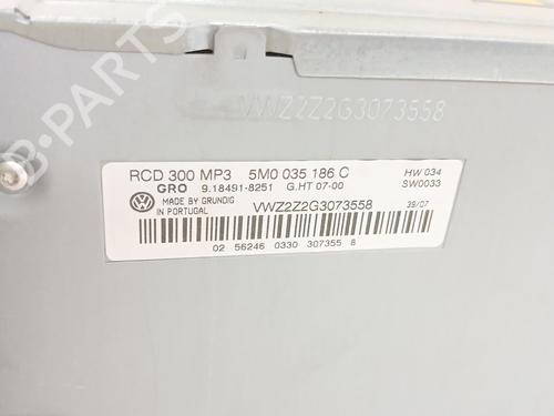 Radio VW GOLF PLUS V (5M1, 521) 1.9 TDI | BP36563957E6 - Image 4