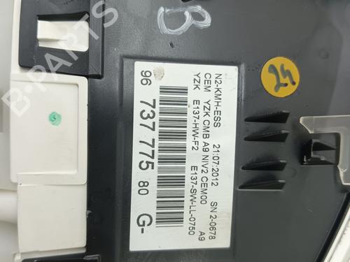 Instrument cluster PEUGEOT 208 I (CA_, CC_)  | BP15977776C47 