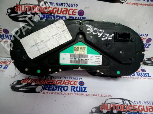 Instrument cluster PEUGEOT 307 (3A/C) 2.0 HDi 90 | BP15971881C47