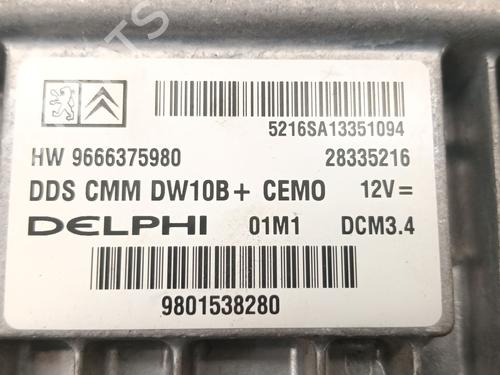 Engine control unit (ECU) PEUGEOT 508 I (8D_) 2.0 HDi | BP38325331M57 - Image 4