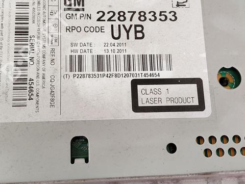 Radio OPEL MERIVA B MPV (S10) 1.3 CDTI (75) | BP28380638E6 - Image 2
