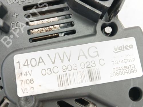 Alternator SEAT LEON (1P1) 1.4 TSI | BP39955008M7 - Image 3