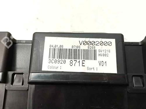 Instrument cluster VW PASSAT B6 (3C2) 2.0 TDI | BP23444103C47 