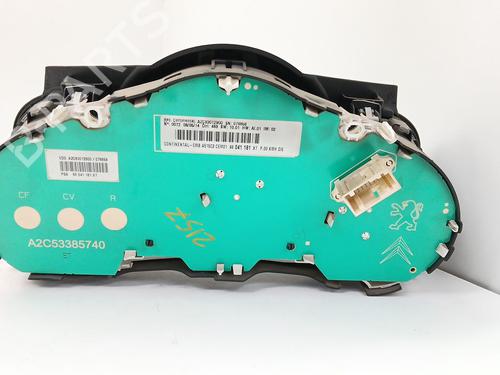 Instrument cluster CITROËN C3 II (SC_) 1.4 HDi 70 (SC8HZC, SC8HR0, SC8HP4) | BP33831613C47 - Image 2