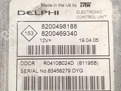 Engine control unit (ECU) RENAULT SCÉNIC II (JM0/1_) 1.5 dCi (JM02, JM13) | BP36037341M57 - Image 4