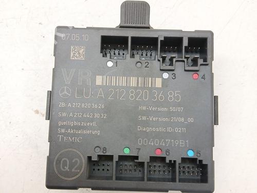 Elektronisk modul Elektronisk modul MERCEDES-BENZ E-CLASS (W212) E 250 CDI / BlueTEC 4-matic (212.082, 212.097) (204 hp) 39721595 39721595