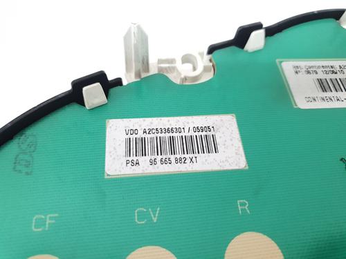 Instrument cluster CITROËN C3 II (SC_)  | BP24472392C47 
